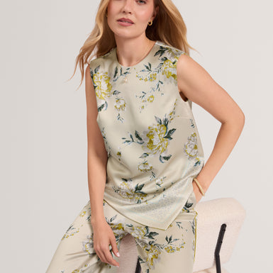 BRANNA: Floral Printed Reversible Top