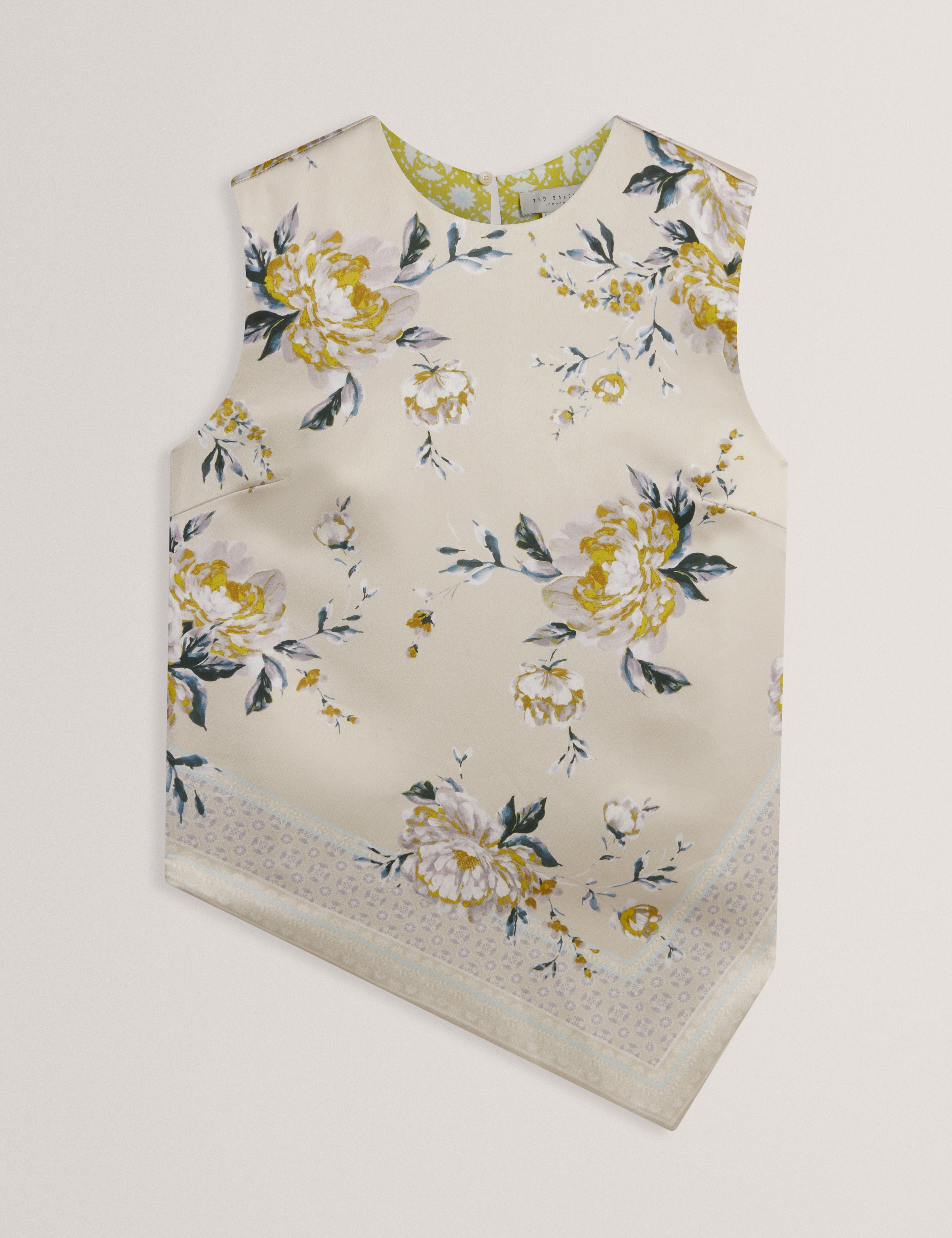 BRANNA: Floral Printed Reversible Top