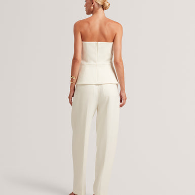 RADDIJ: Tailored Strapless Jumpsuit