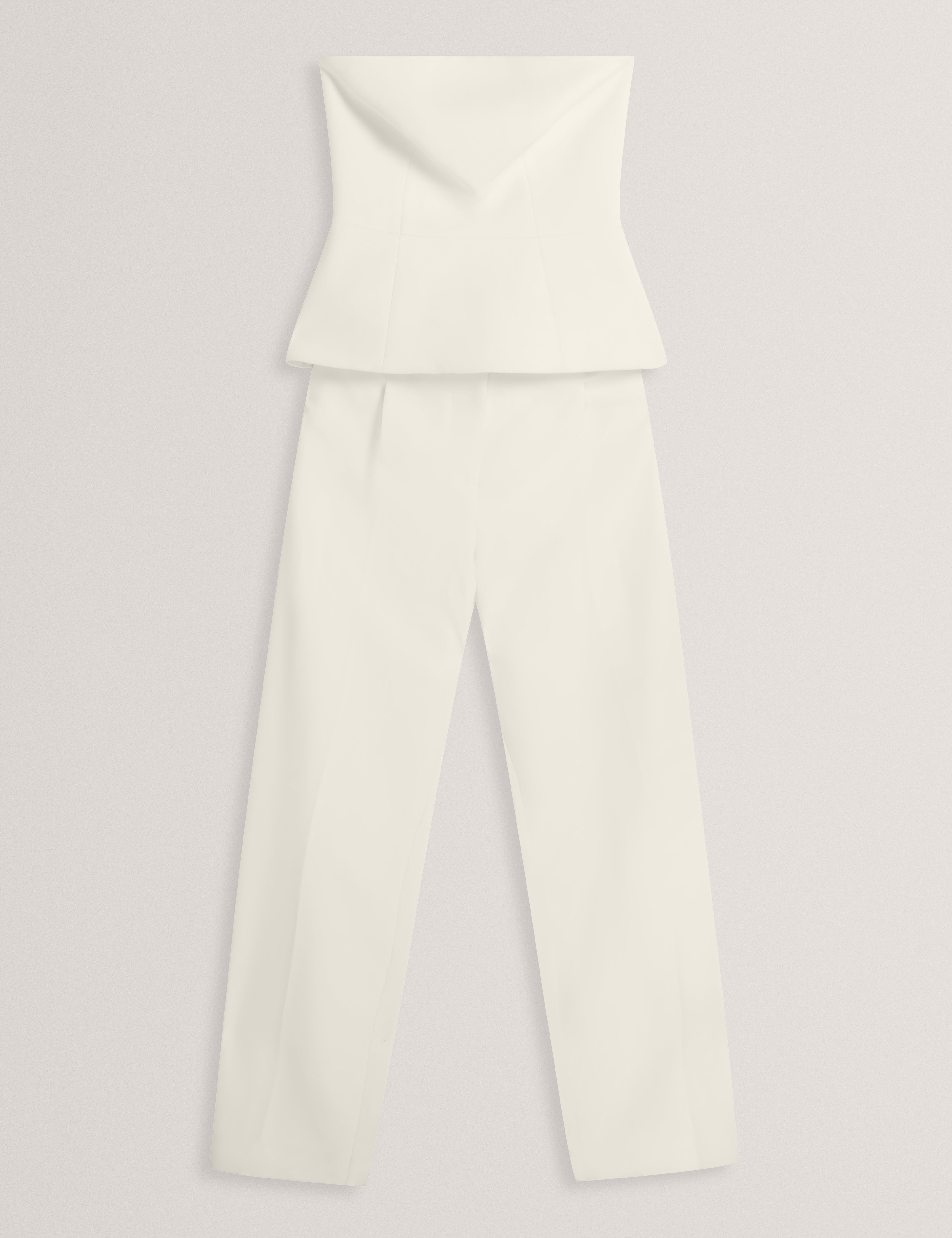 RADDIJ: Tailored Strapless Jumpsuit