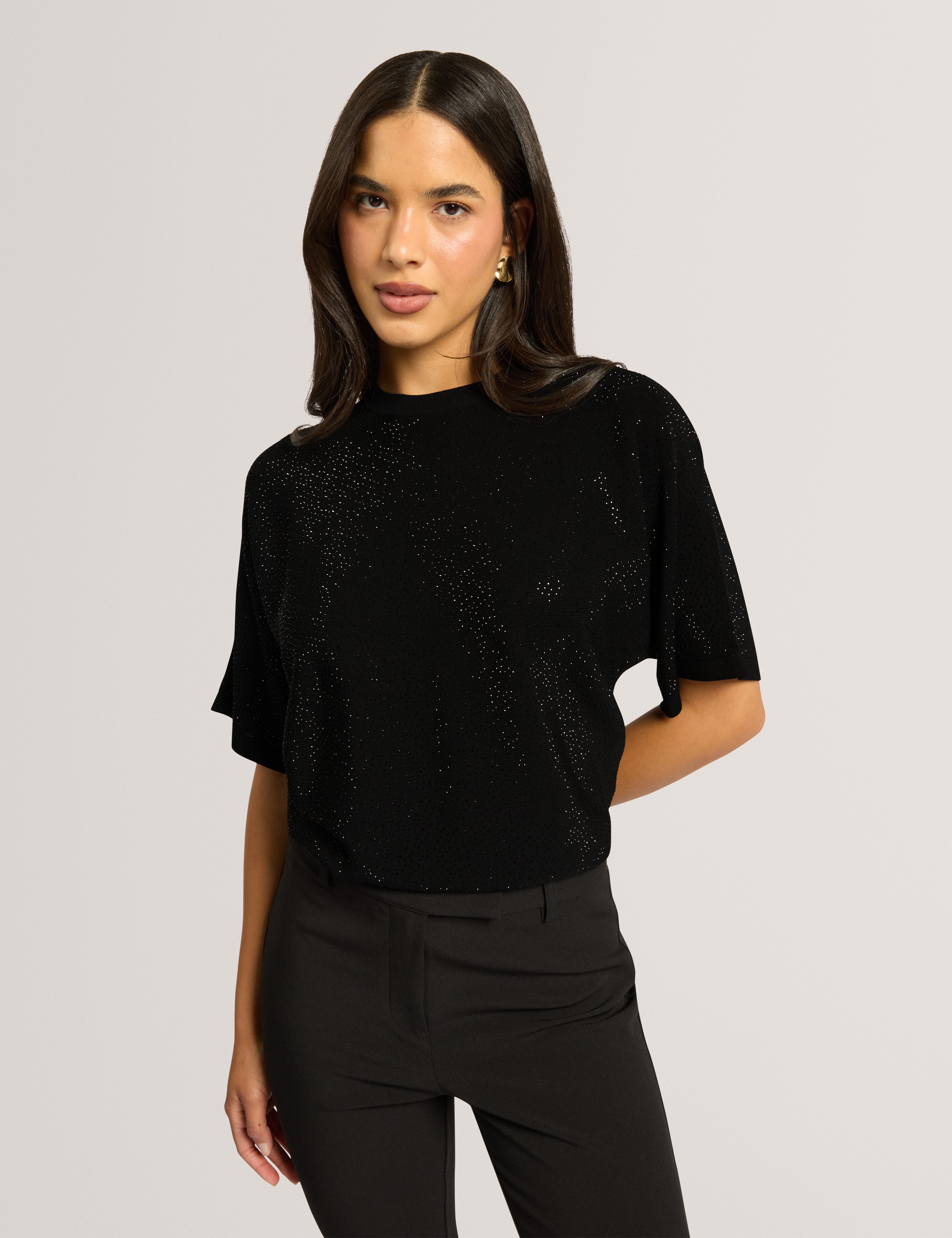 MAIVA: Hot Fix Knitted Top