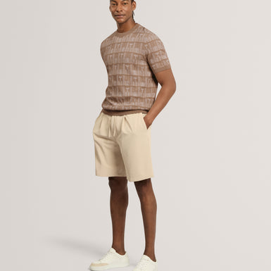 BRITTON: Ss Jacquard T-shirt