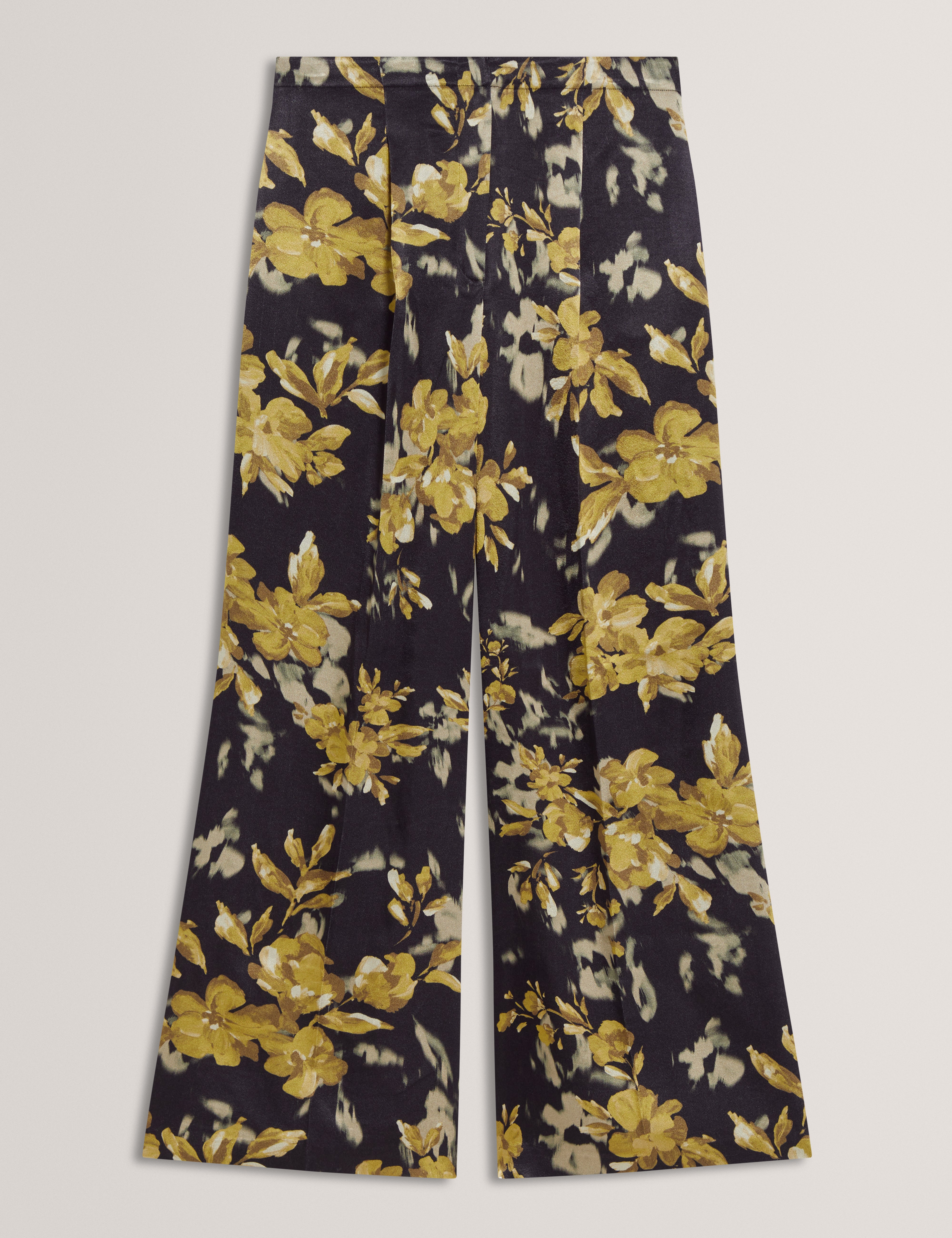 IGLESSA: Floral Printed Straight Leg Trouser