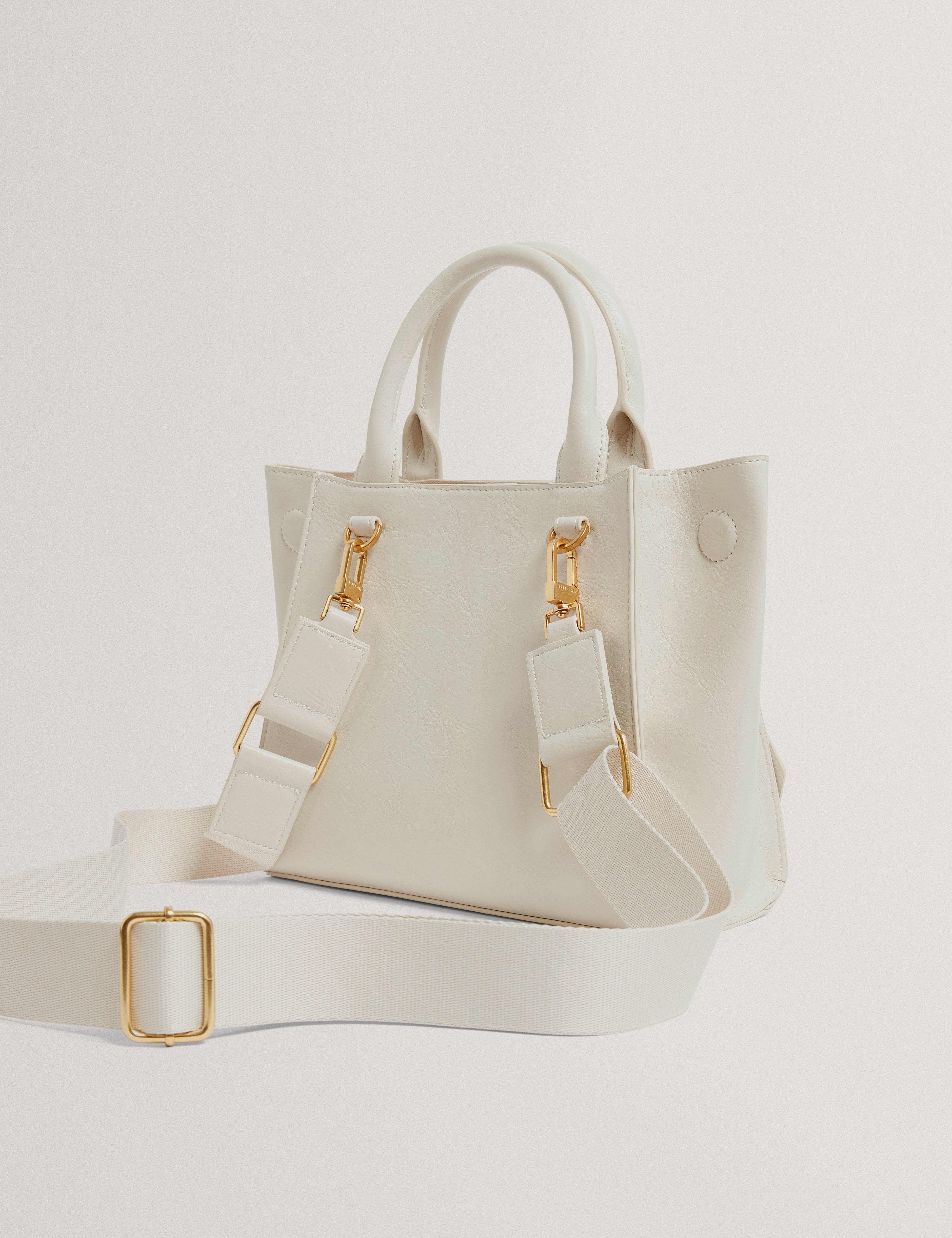 SANIEE: Knot Bow Medium Tote Bag