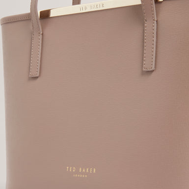 HAYLEYZ: Saffiano Leather Small Shopper Bag