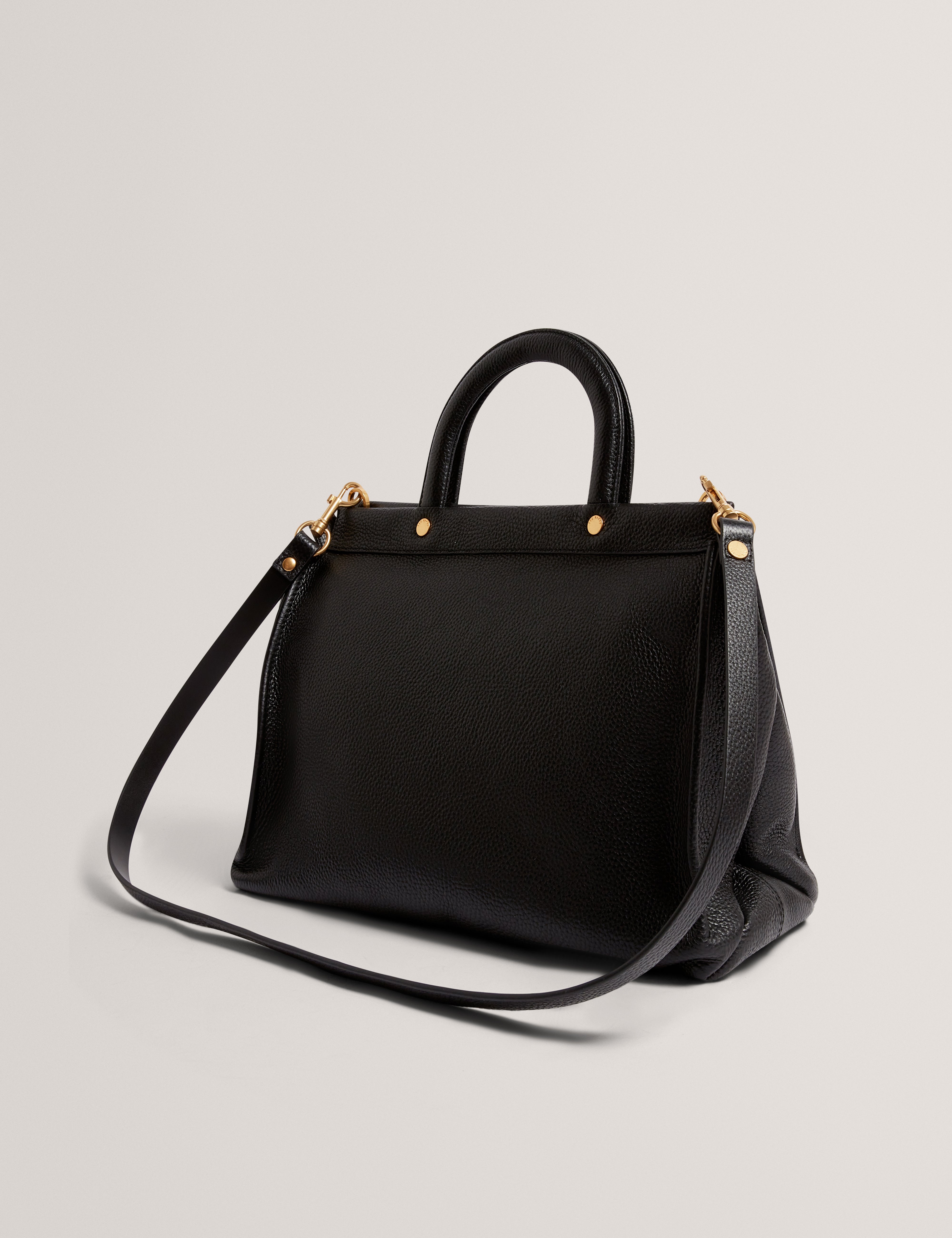RETTIA: Grab Handle Large Tote Bag