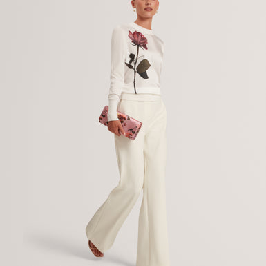 ZUZAA: Printed Woven Front Jumper