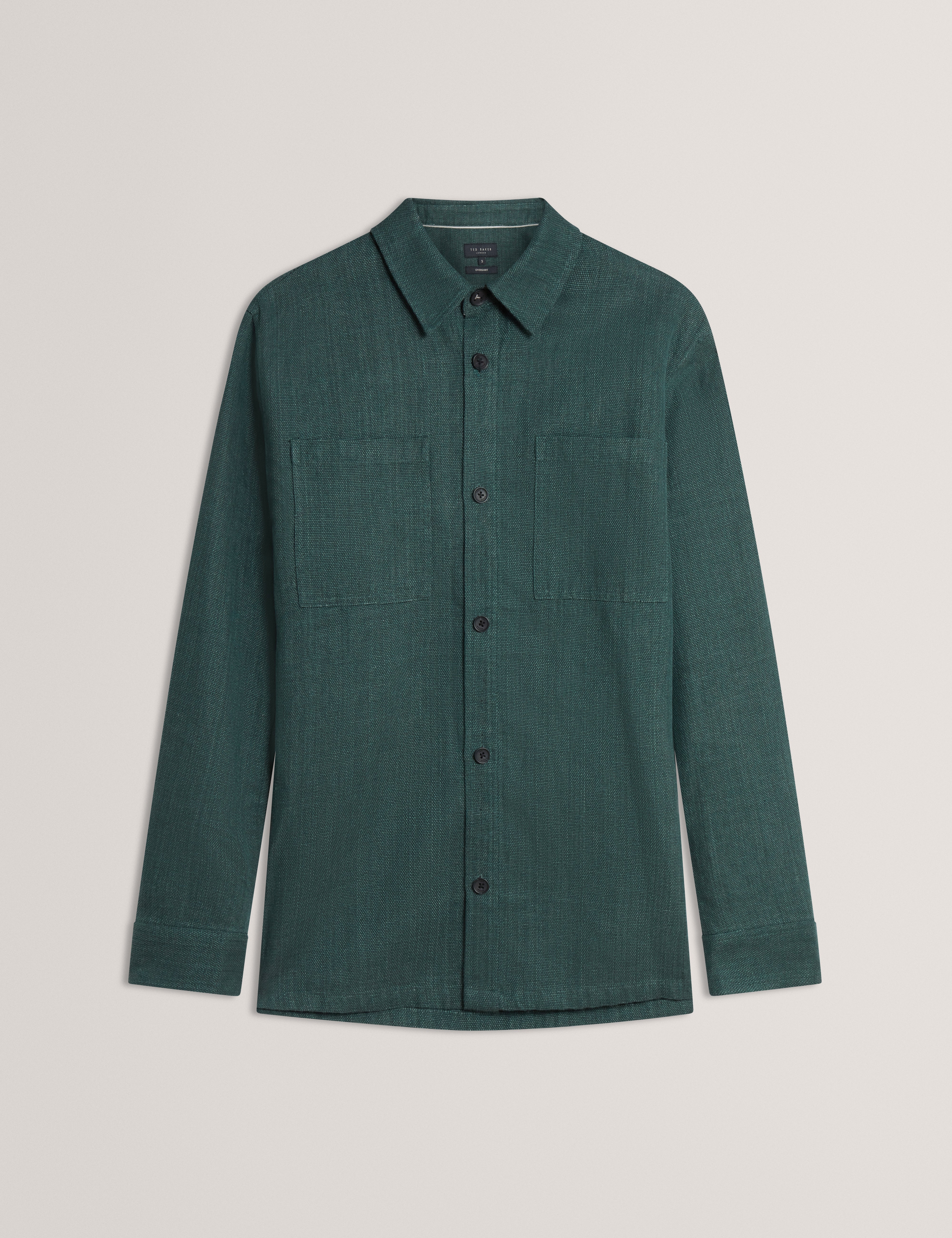 Mens SHAWW-LS Delave Linen Overshirt