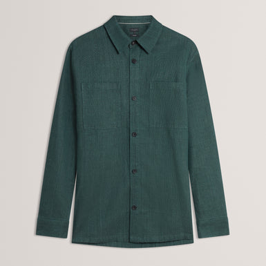 Mens SHAWW-LS Delave Linen Overshirt
