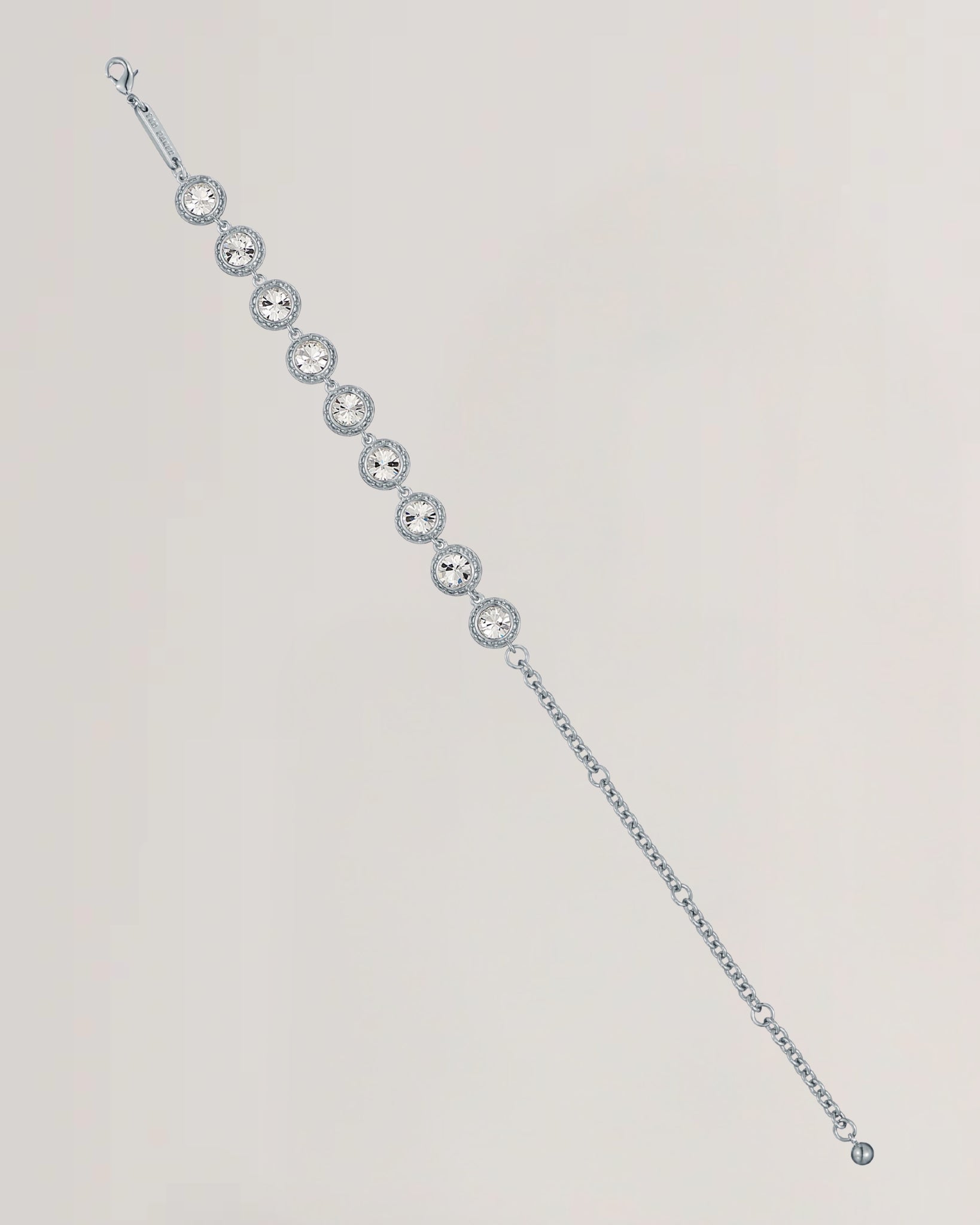 Women's SOLACE: Solitaire Sparkle Crystal Adjustable Bracelet