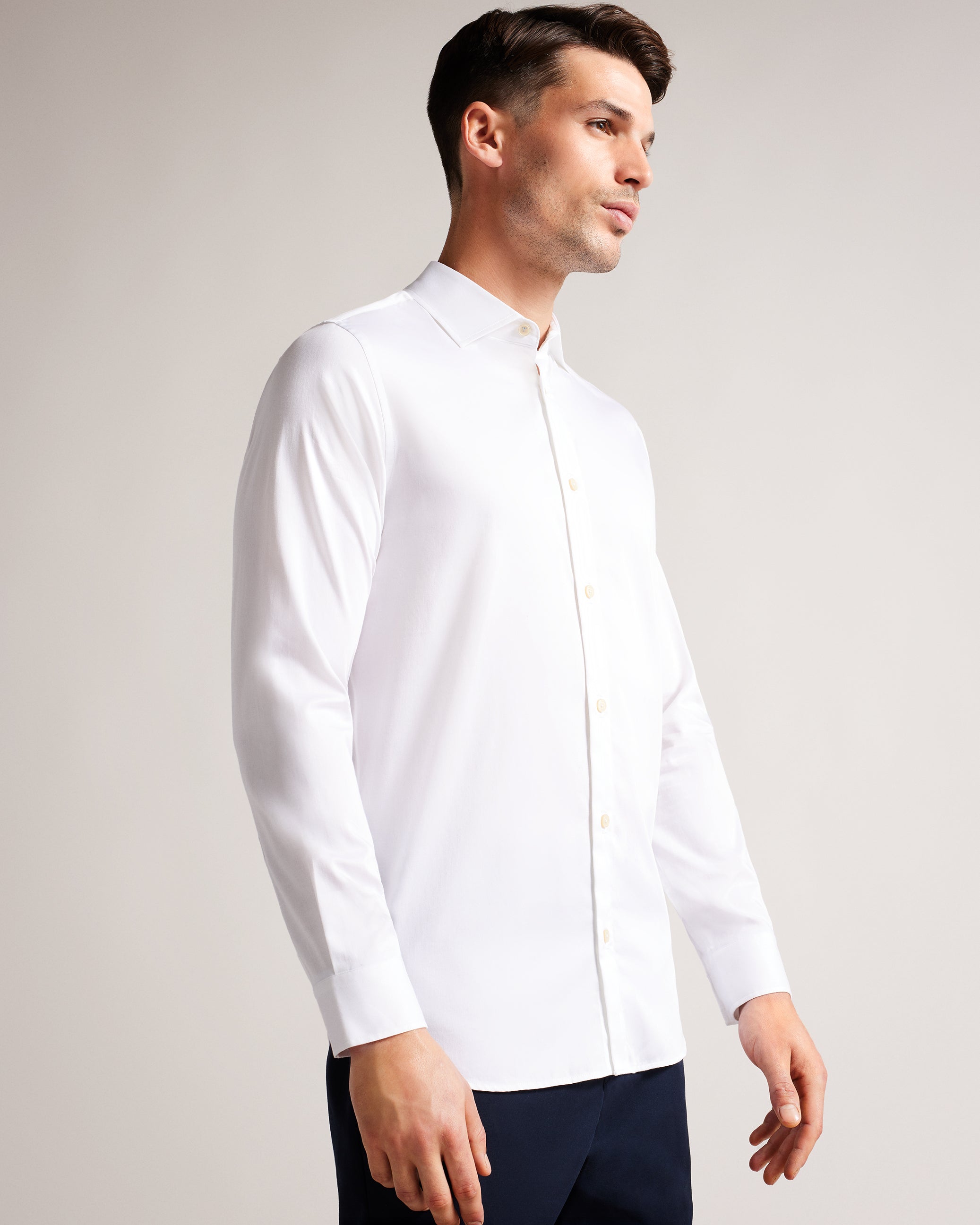 Men's Bellow White