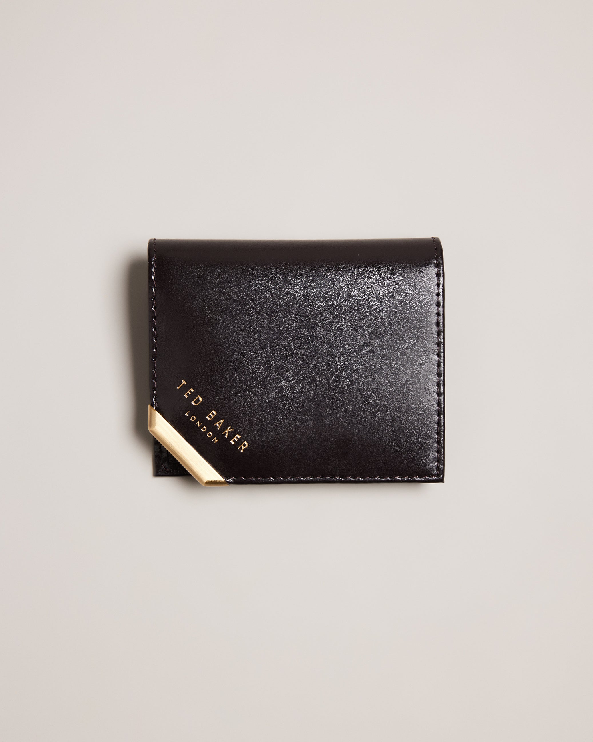 Men's Corrall-Corner Detail Cardholder Brn-Choc