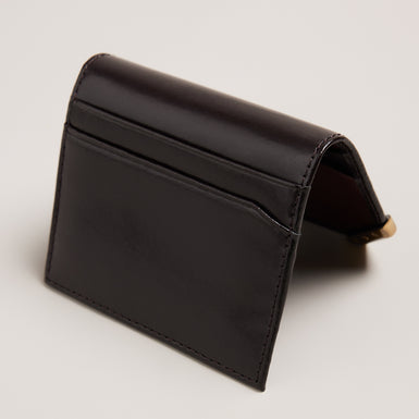 Men's Corrall-Corner Detail Cardholder Brn-Choc