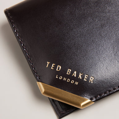 Men's Corrall-Corner Detail Cardholder Brn-Choc