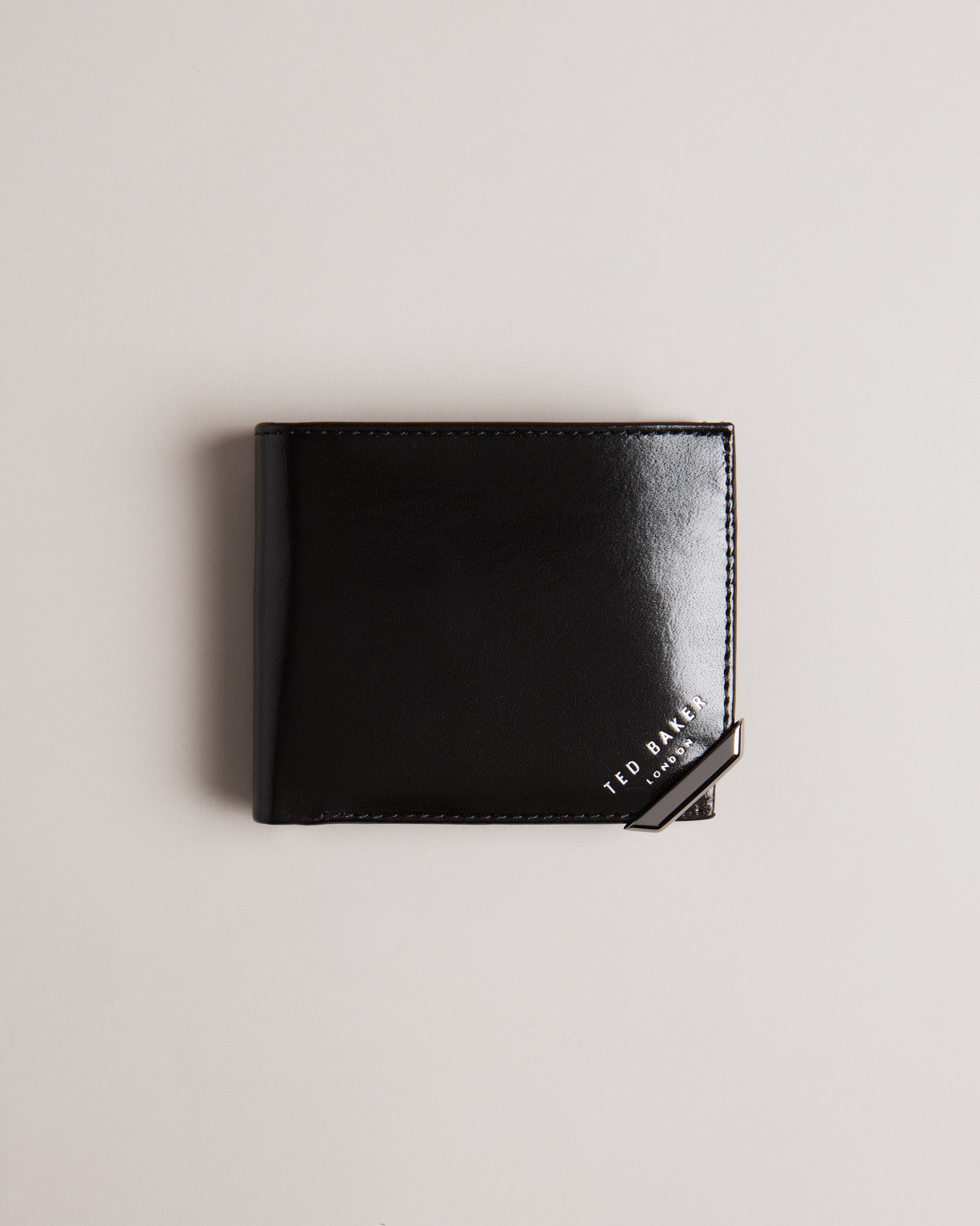 Men's KORNERR-Bifold Coin Wallet Black