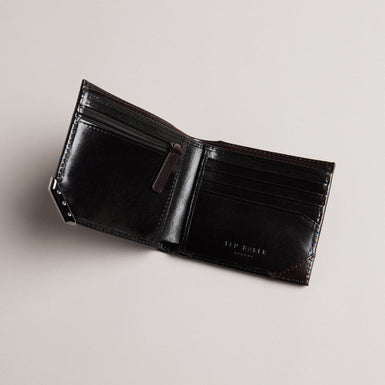 Men's KORNERR-Bifold Coin Wallet Black