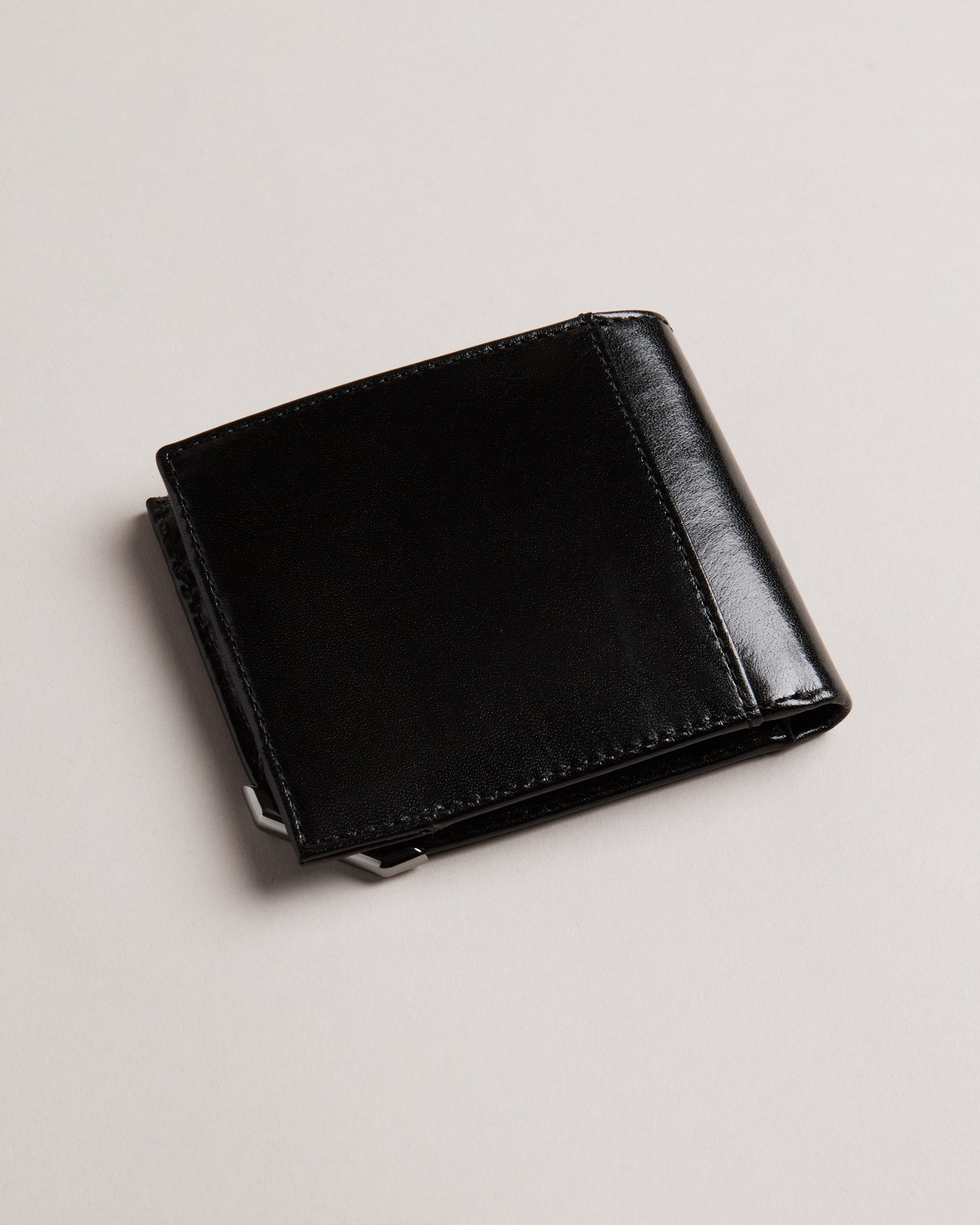 Men's KORNERR-Bifold Coin Wallet Black