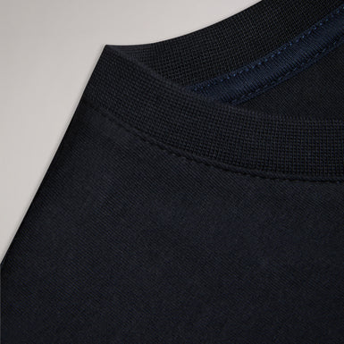 Men's TYWINN-SS Regular Plain T-Shirt Black