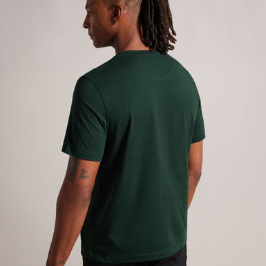 Men's Tywinn-Ss Regular Plain T-Shirt Dk-Green