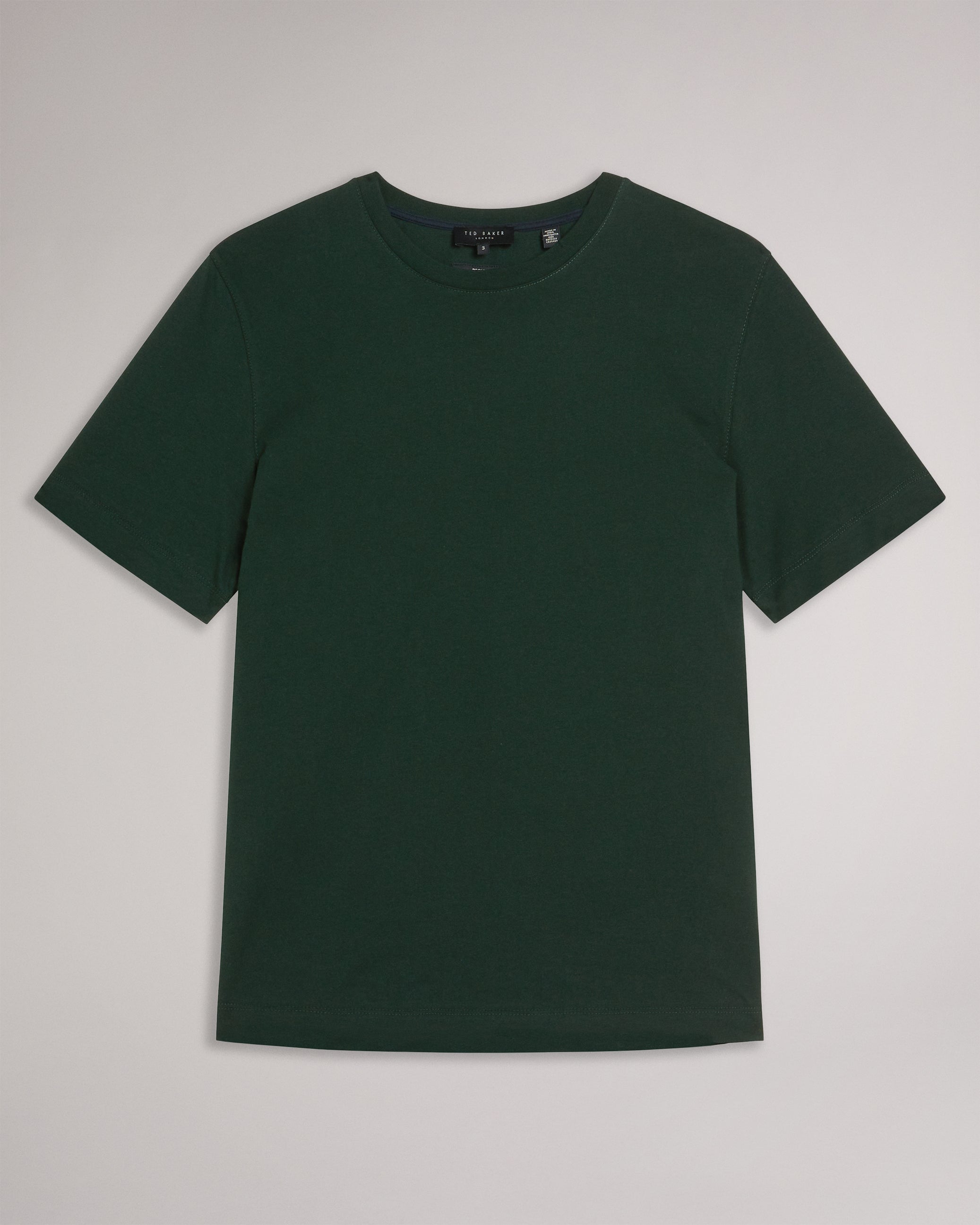 Men's Tywinn-Ss Regular Plain T-Shirt Dk-Green