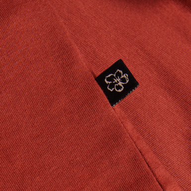 Men's Tywinn-Ss Regular Plain T-Shirt Dk-Orange