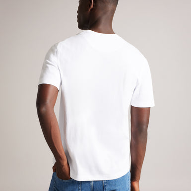 Men's Tywinn-Ss Regular Plain T-Shirt White