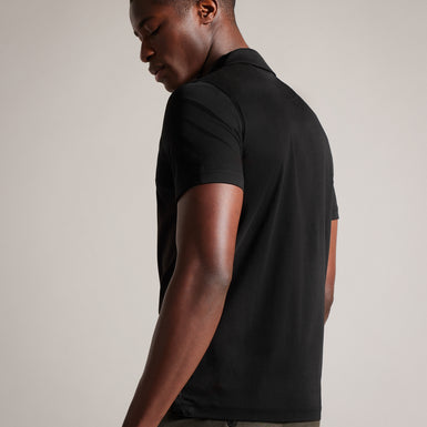 Men's Zeiter-Ss Slim Soft Touch Polo Black