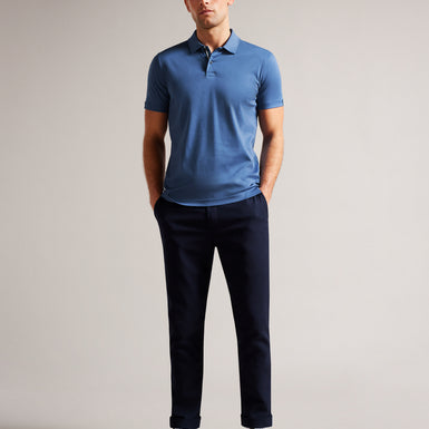 Men's Zeiter-Ss Slim Soft Touch Polo Dk-Blue