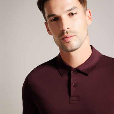 Men's Zeiter-Ss Slim Soft Touch Polo Maroon