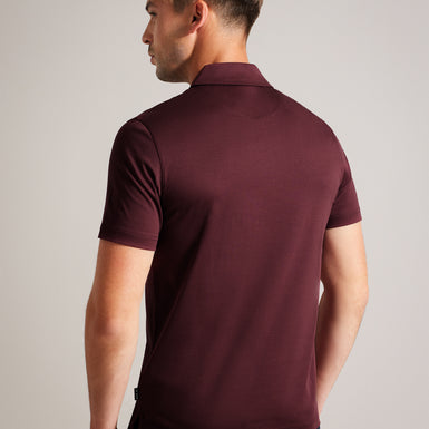 Men's Zeiter-Ss Slim Soft Touch Polo Maroon