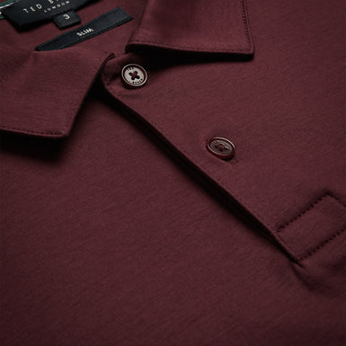 Men's Zeiter-Ss Slim Soft Touch Polo Maroon