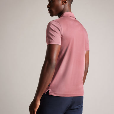 Men's Zeiter-Ss Slim Soft Touch Polo Mid-Pink