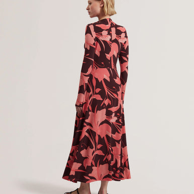 Women's STARLAH-Slinky Jersey Printed Midi Dress