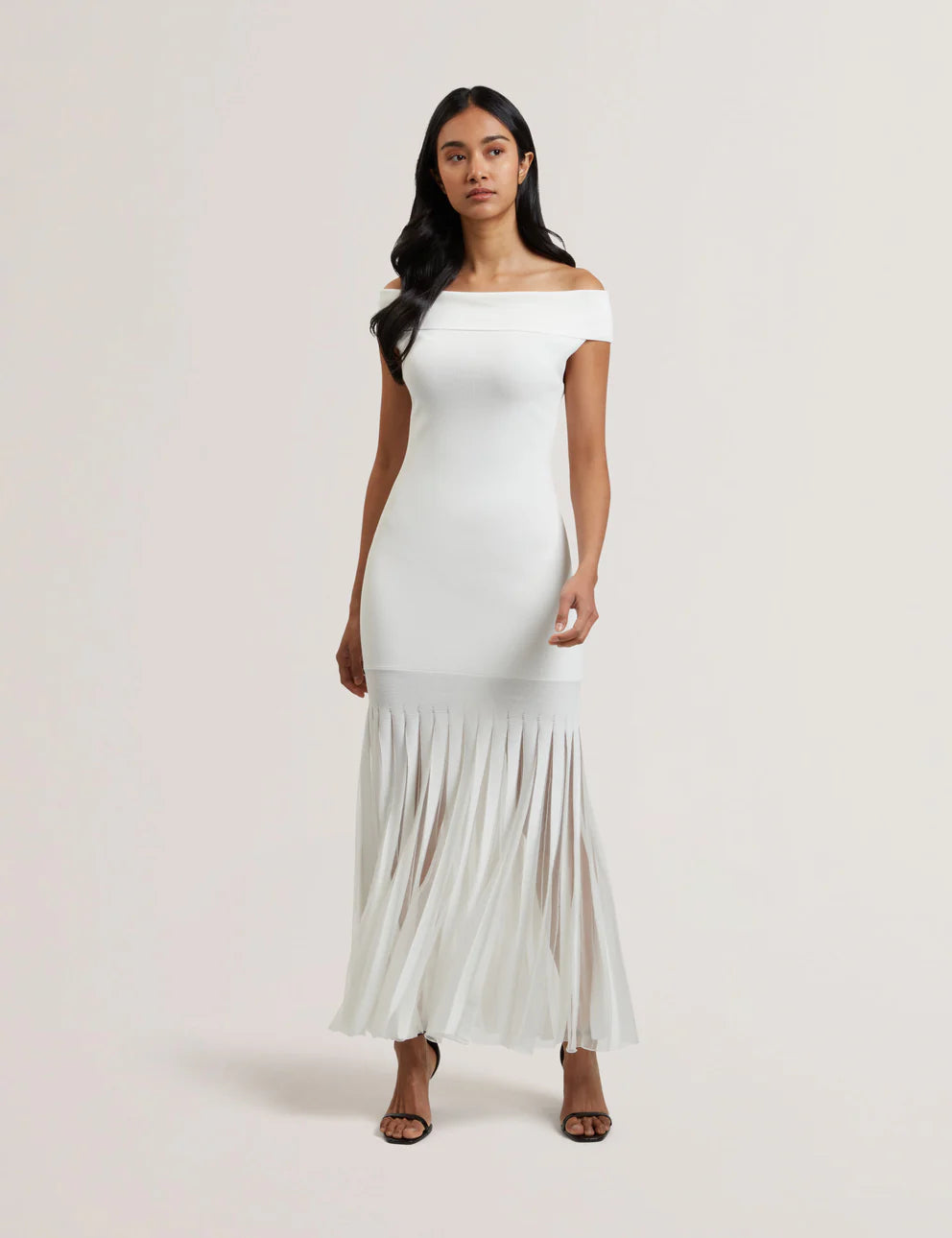 Womens SUANNAA-Dropped Waist Off The Should