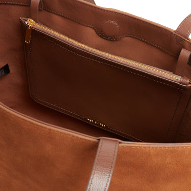 Women's SYMONA-WEBBING SUEDE LARGE TOTE BAG