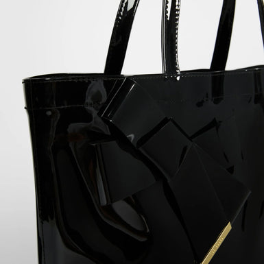 Women's NICON-Knot Bow Vinyl Icon Tote Bag