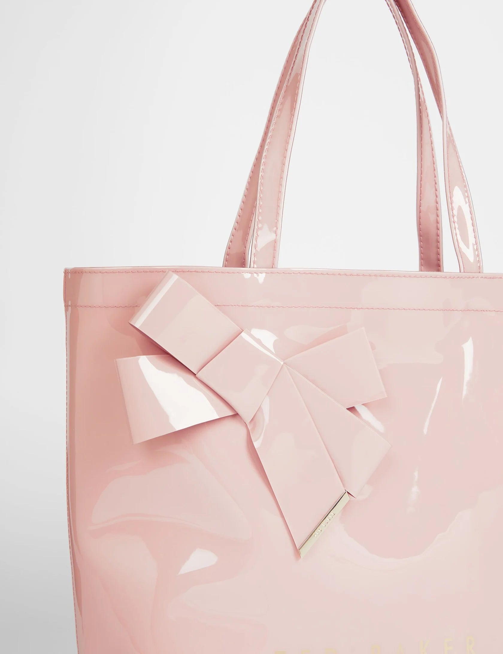 Women's NICON-Knot Bow Vinyl Icon Tote Bag