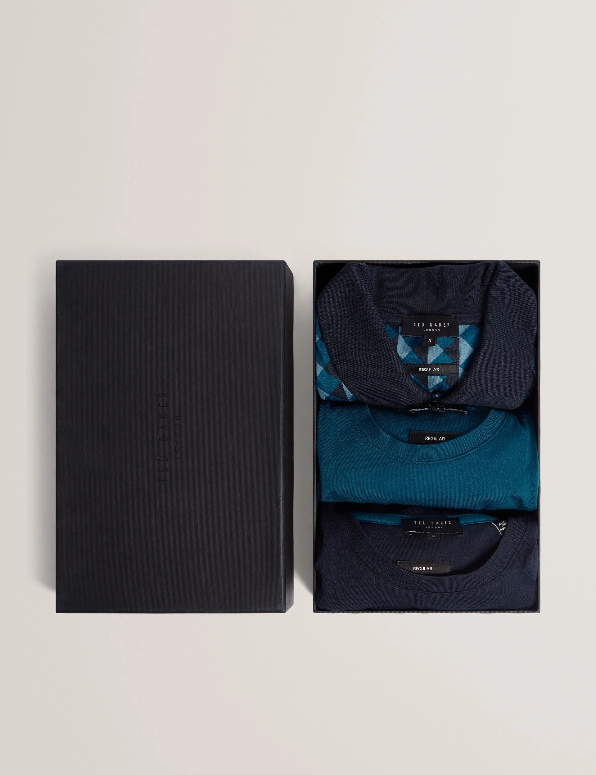 MAYISON: SS Jersey Box Print Multipack