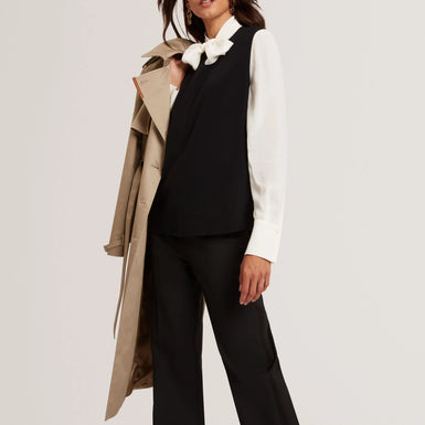 MARMIA: Tank Top With Stitch Detailing