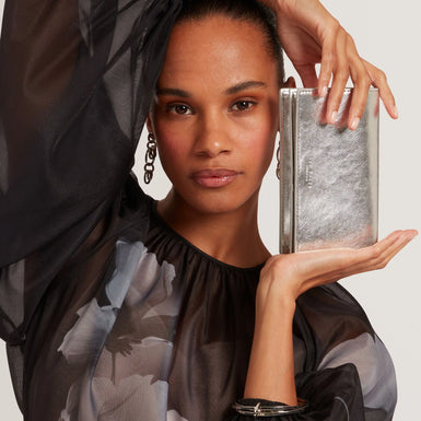 MAHIRAA: Crossbody Flapover Bag