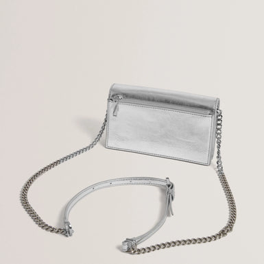 MAHIRAA: Crossbody Flapover Bag