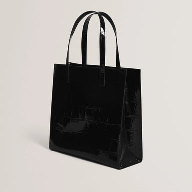 VANNDA: Croc Effect Large Icon Bag