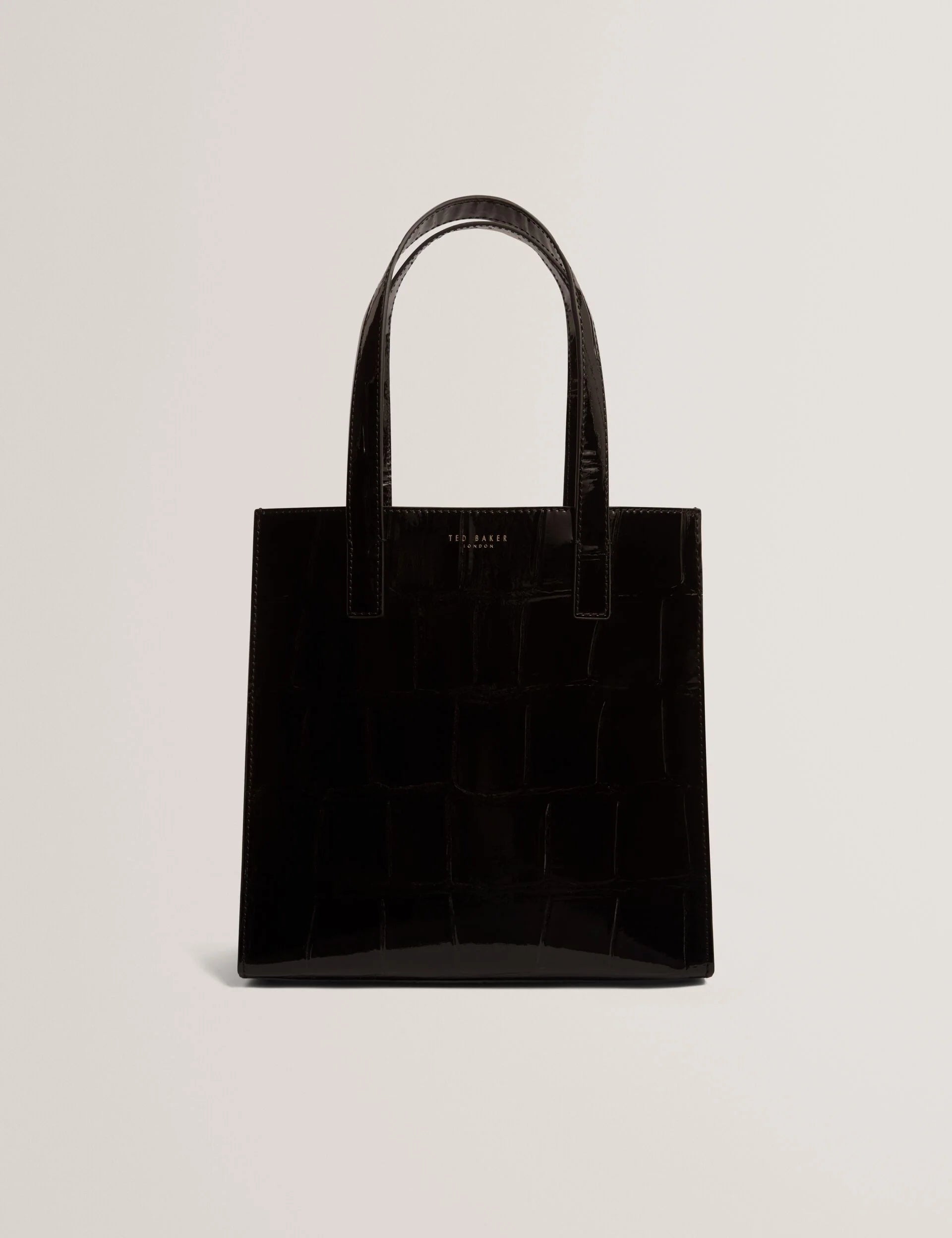 VIVANAA: Croc Effect Small Icon Bag