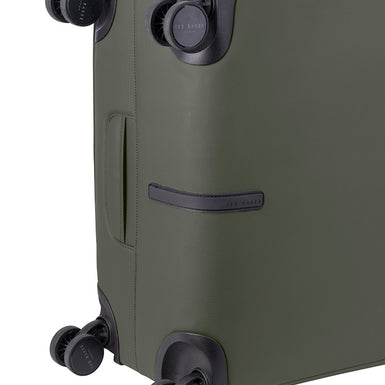 QUANTUM: Large 4 Wheel Trolley Case Green