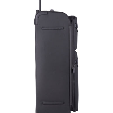 QUANTUM: Large 4 Wheel Trolley Case Black