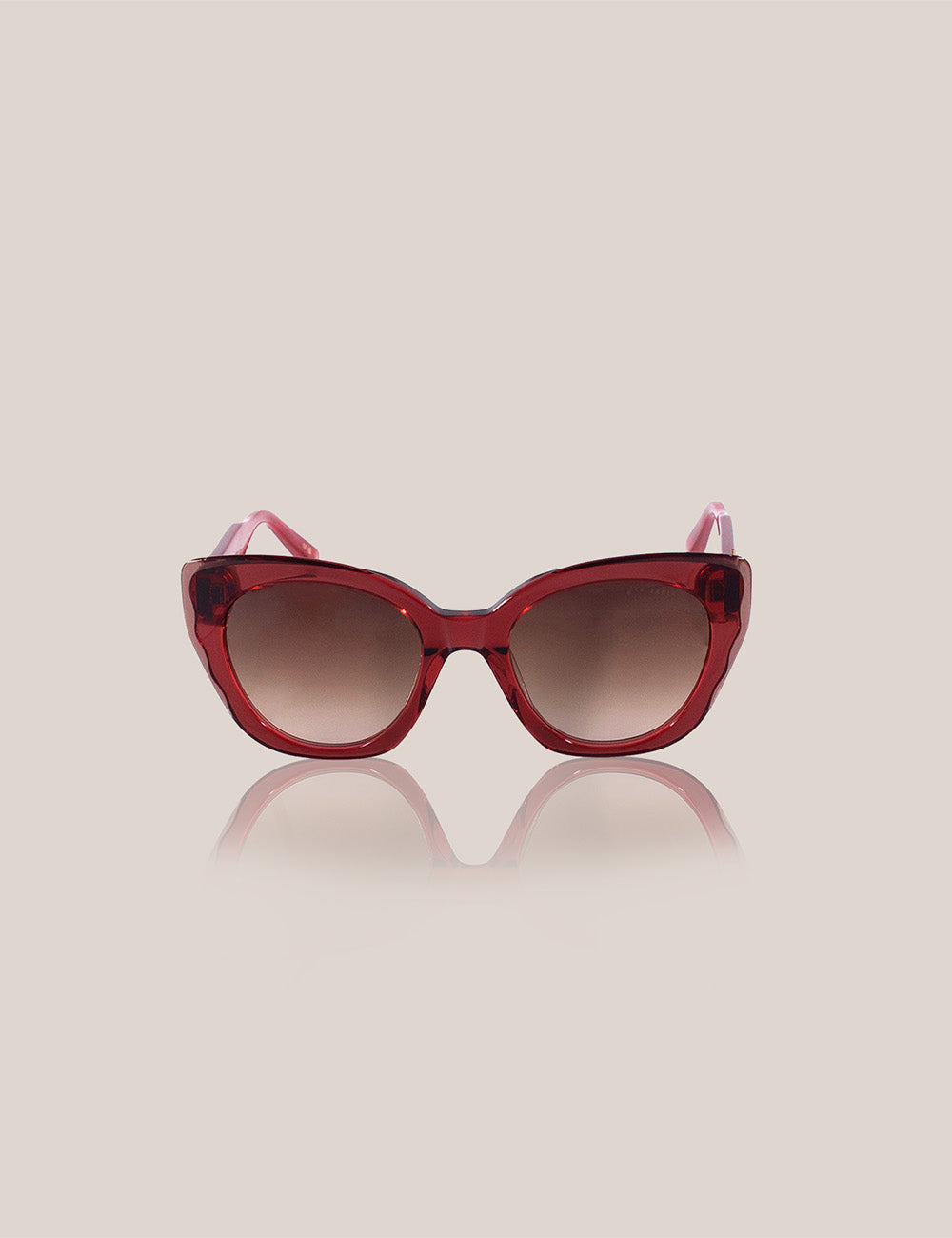 AMIRA: Cateye Crystal Sunglasses
