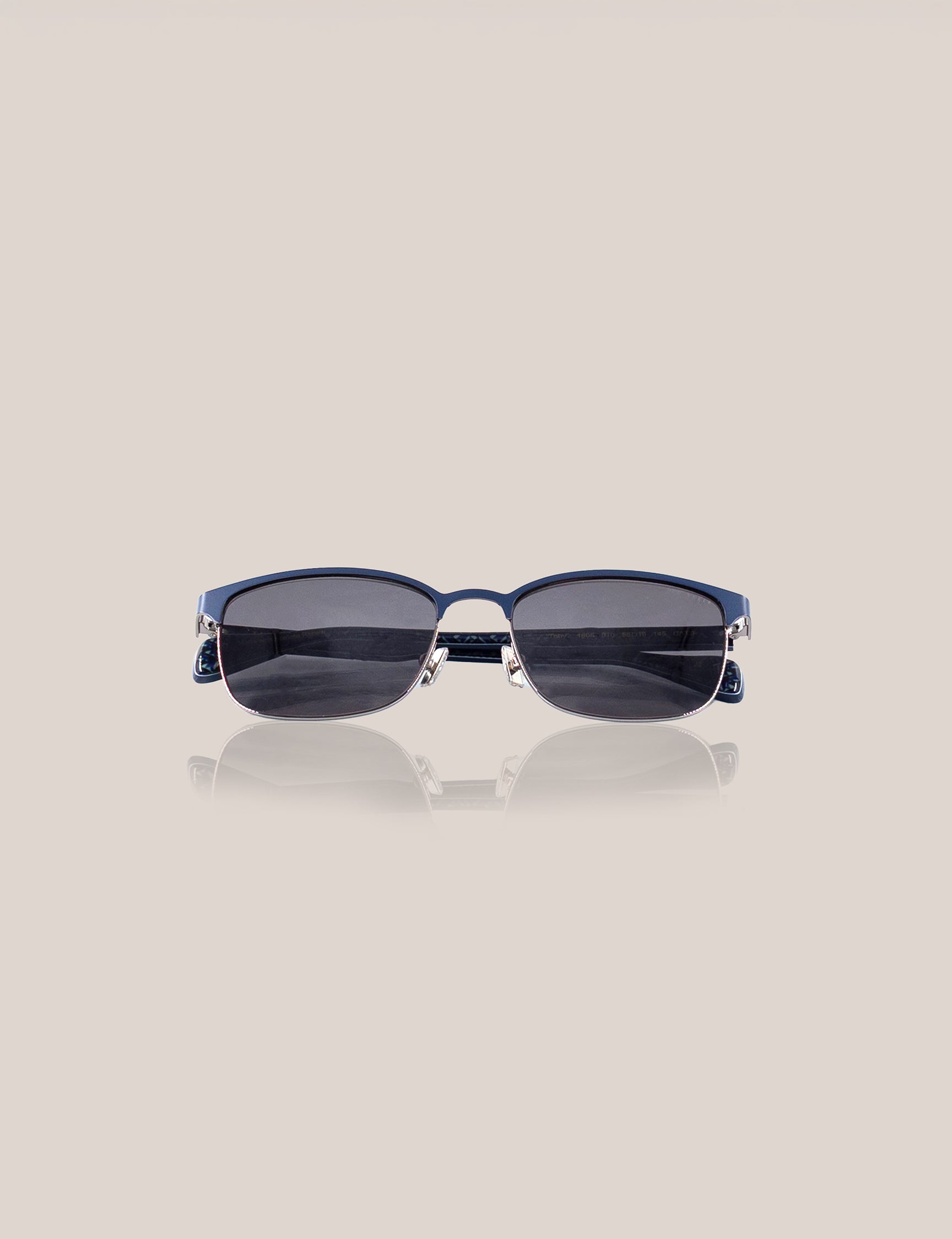 Men’s TOBY-Rectangular Matte Sunglasses