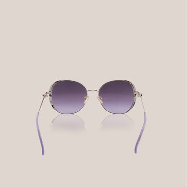 Women’s ZARAH-Round Metal Sunglasses