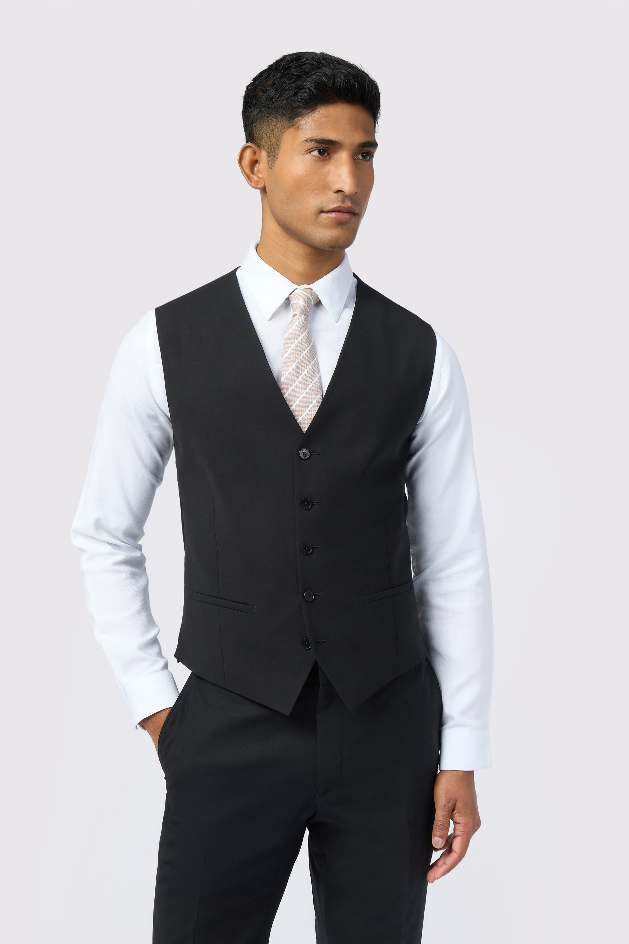 SAPHOS: Panama Suit Waistcoat