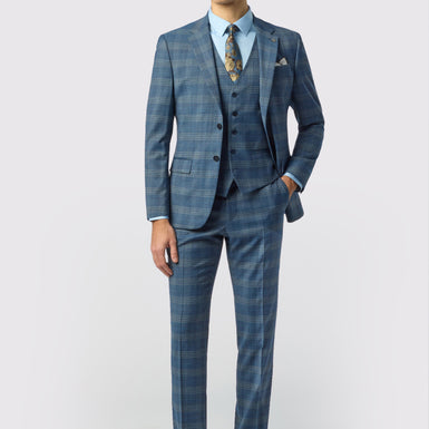 CALI: Check Suit Jacket